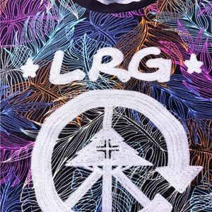 LRG‎ Colorful Feather Graphic Tee
